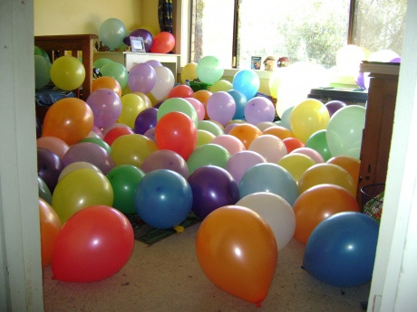 воздушные шары в подарок на день рождения