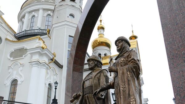 Храм в честь святых благоверных князей Петра и Февронии Муромских в Донецке
