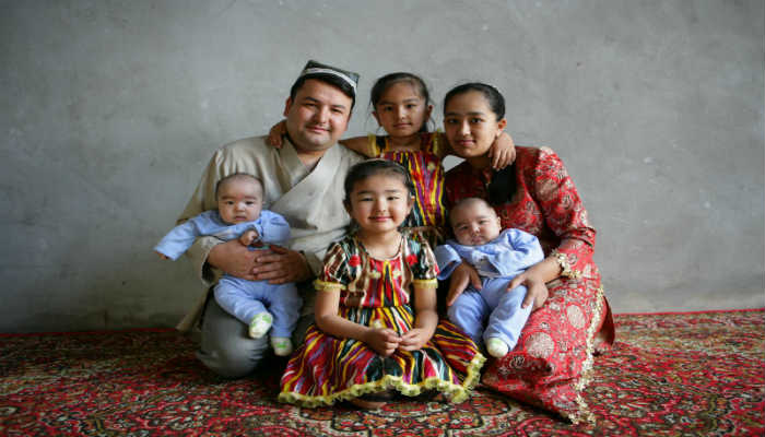 узбекская семья