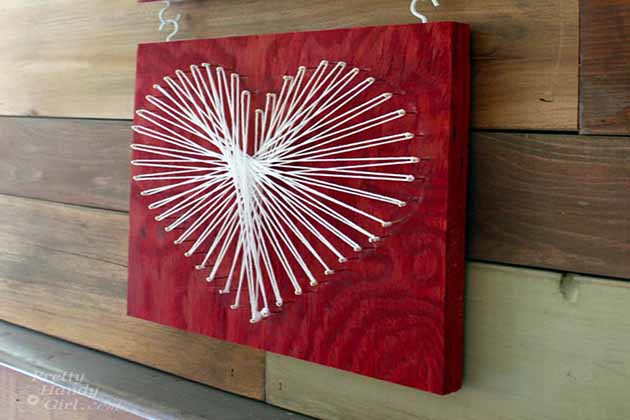 serdce string art