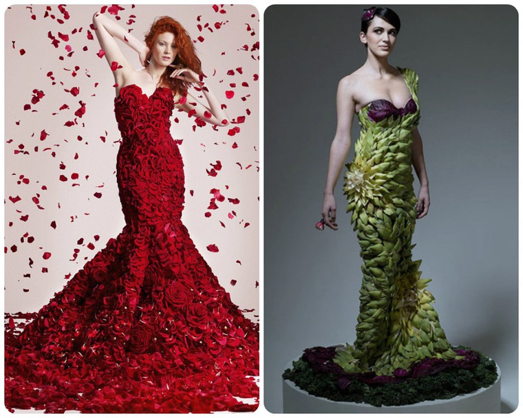 Платья с цветами как произведения искусства вдохновляемся весной, фото № 12