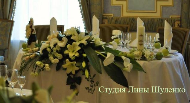 Флористическое оформление праздничного или свадебного стола в Крыму., фото № 1