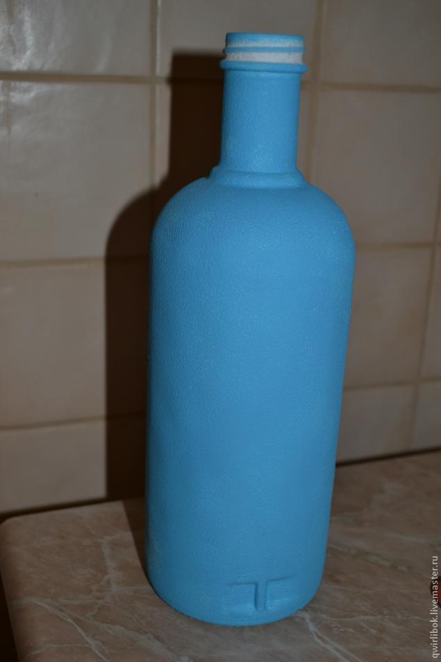 Декор бутылки 