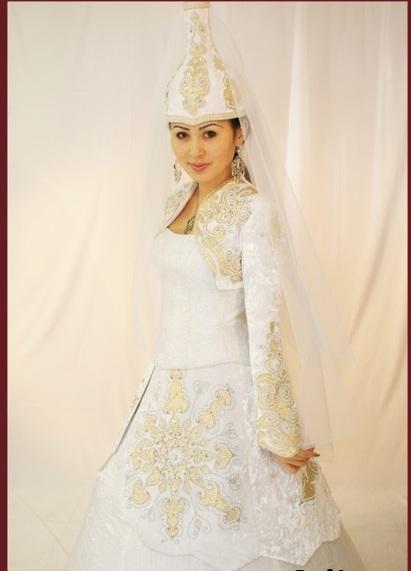 Hациональные казахские свадебные платья, фото № 2