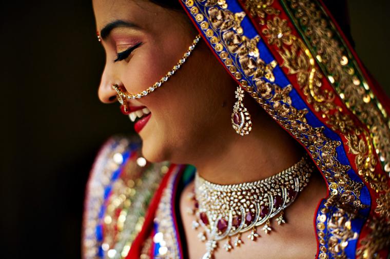 Потрясающе красивые свадебные наряды Индии, фото № 1