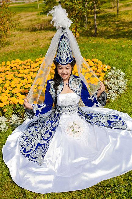 Hациональные казахские свадебные платья, фото № 7