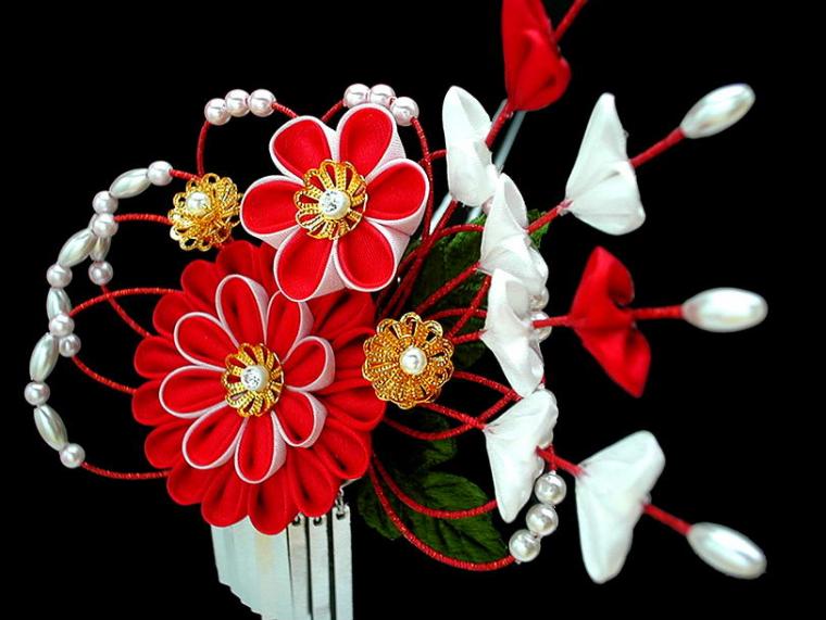 Японские традиции: украшения для причесок, фото № 9