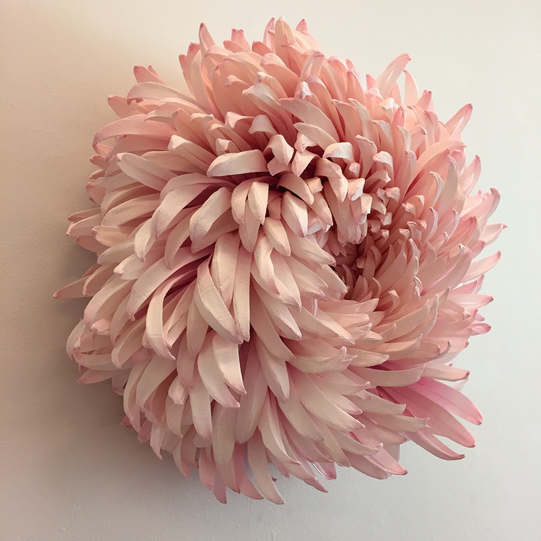 Гигантские цветы из бумаги от американской художницы Tiffanie Turner, фото № 6