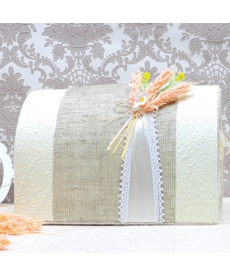 Свадебные аксессуары: 14 вариантов коробок для поздравительных открыток и конвертов с деньгами, фото № 2