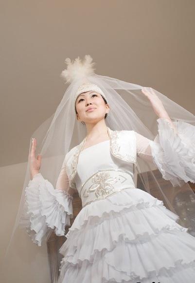 Hациональные казахские свадебные платья, фото № 8