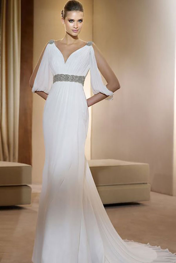 Свадебное платье в греческом стиле, фото № 1