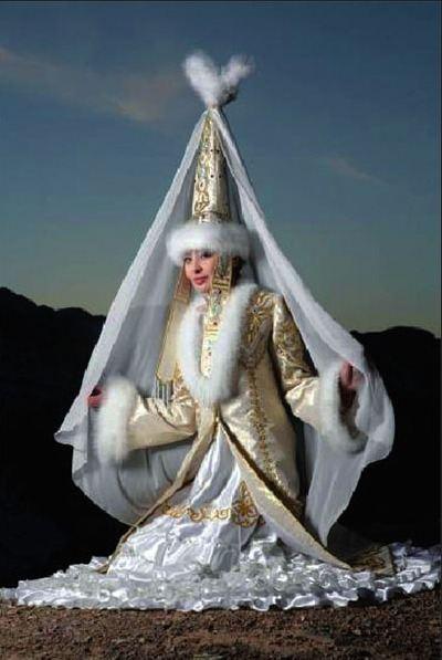 Hациональные казахские свадебные платья, фото № 5