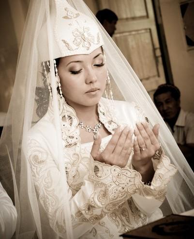 Hациональные казахские свадебные платья, фото № 3