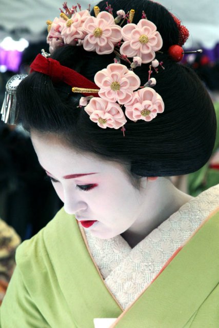 Японские традиции: украшения для причесок, фото № 3