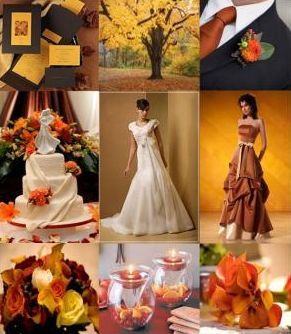 Осенняя свадьба: варианты декора, нарядов, аксессуаров, фото № 10