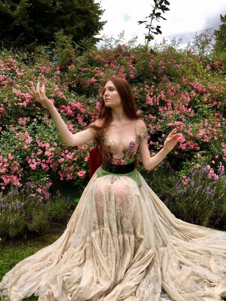 Удивительные платья французского дизайнера и модельера Sylvie Facon, фото № 24