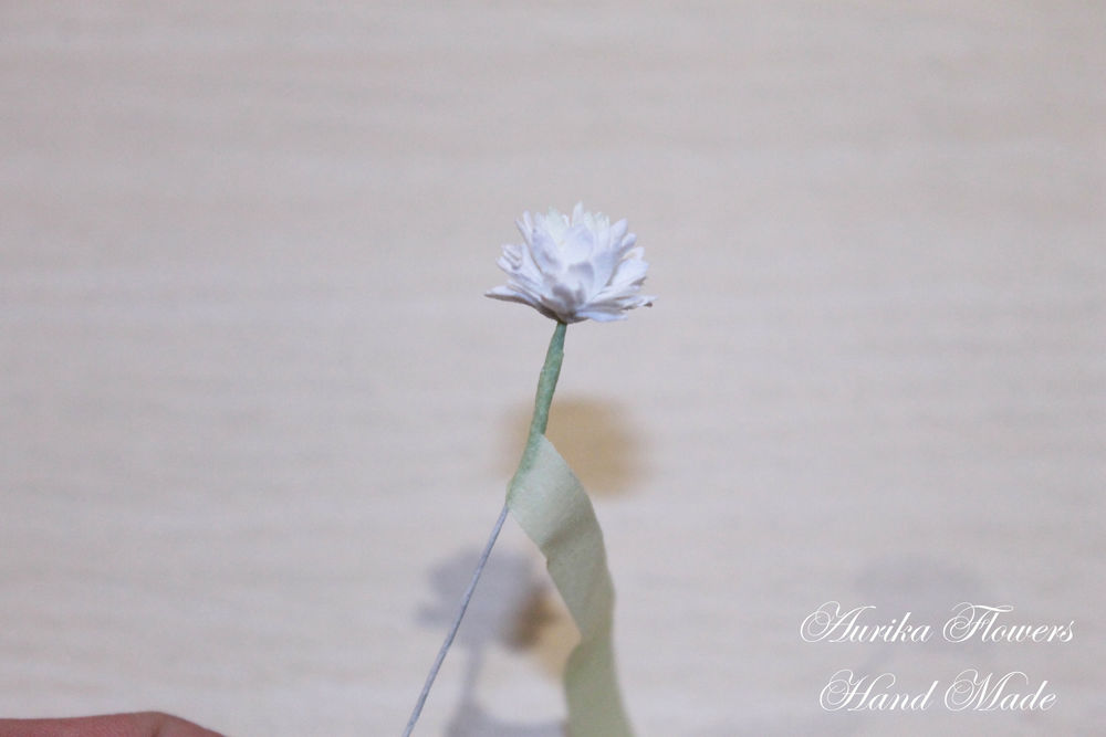 Как сделать цветок «Гипсофила» из фоамирана, фото № 20
