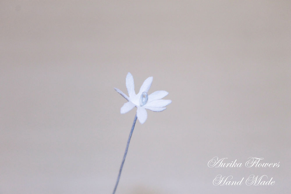 Как сделать цветок «Гипсофила» из фоамирана, фото № 11