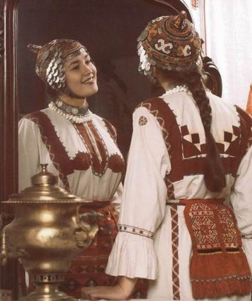 Чувашки — мои куклы, особенности чувашского народного костюма, фото № 28
