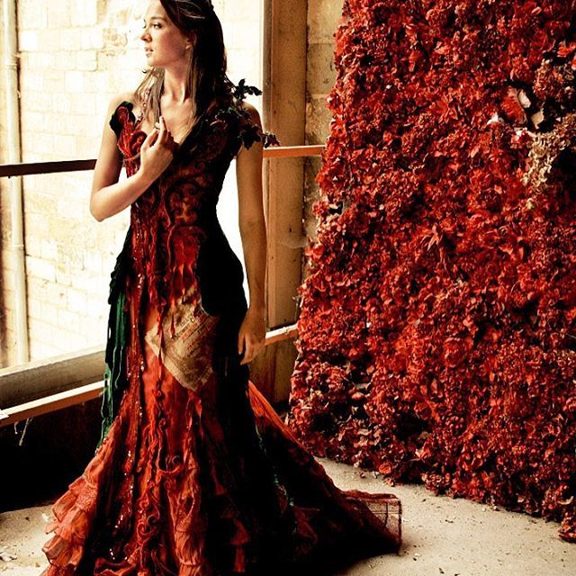 Удивительные платья французского дизайнера и модельера Sylvie Facon, фото № 42