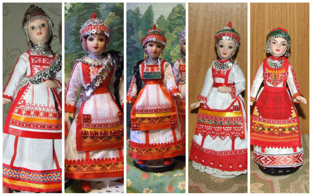 Чувашки — мои куклы, особенности чувашского народного костюма, фото № 1