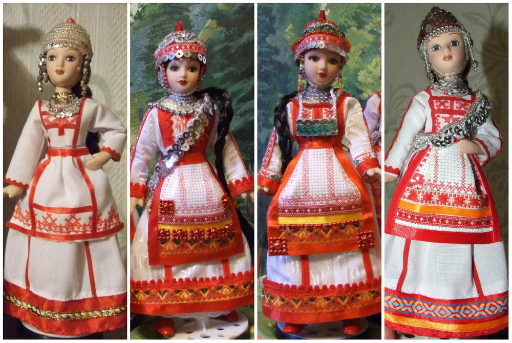 Чувашки — мои куклы, особенности чувашского народного костюма, фото № 2
