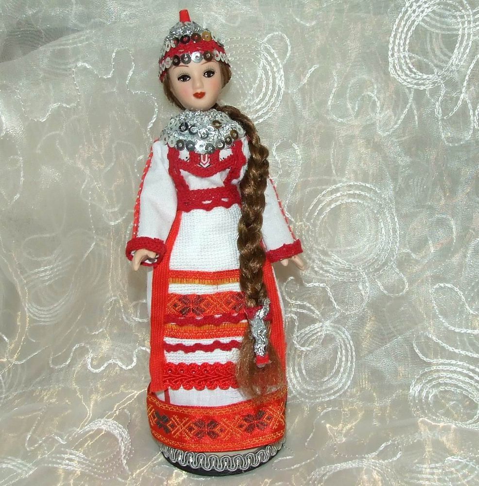 Чувашки — мои куклы, особенности чувашского народного костюма, фото № 11