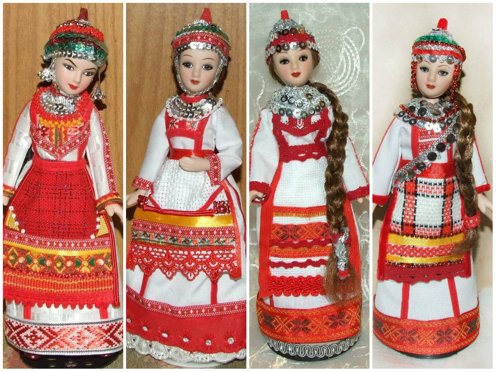 Чувашки — мои куклы, особенности чувашского народного костюма, фото № 3