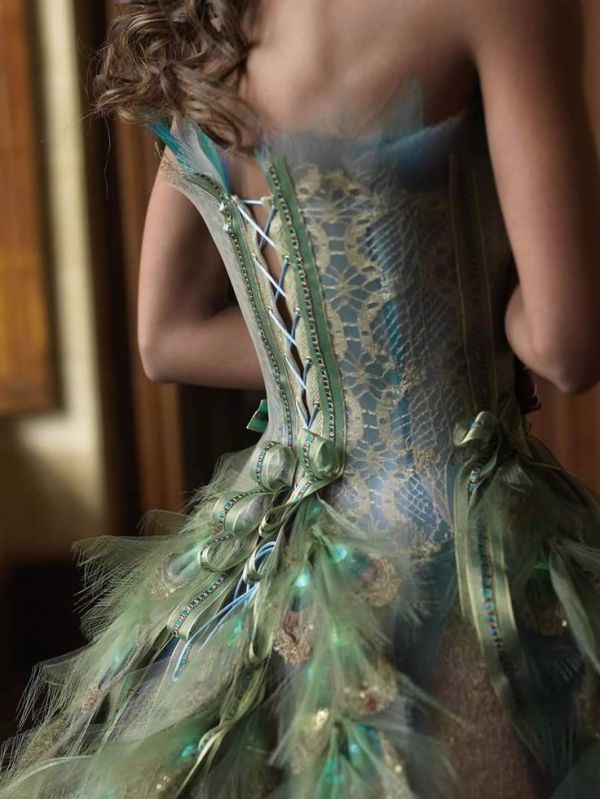 Удивительные платья французского дизайнера и модельера Sylvie Facon, фото № 16