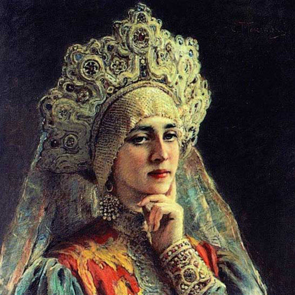 Традиционные русские женские головные уборы, фото № 18