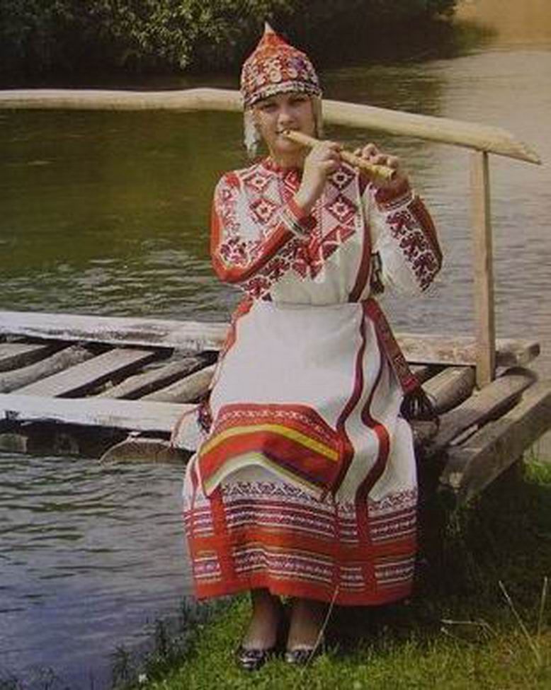 Чувашки — мои куклы, особенности чувашского народного костюма, фото № 24