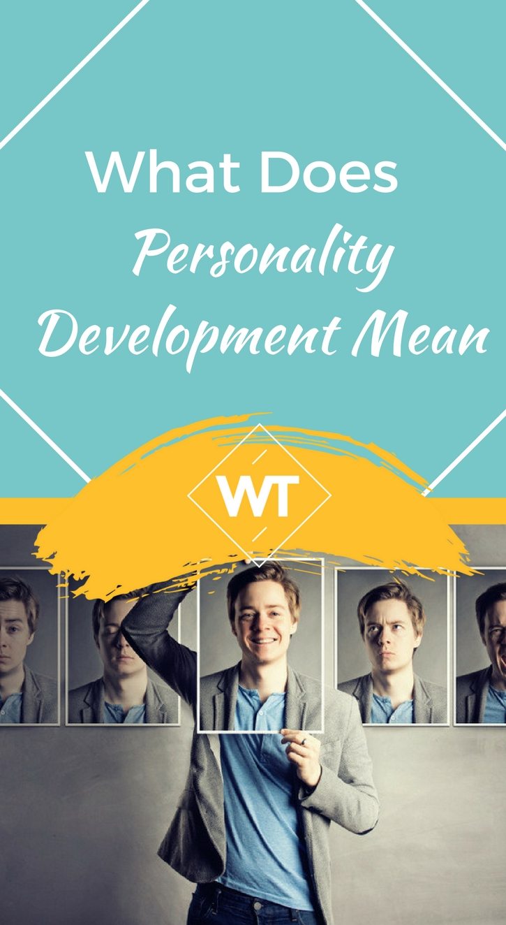 What does Personality Development Mean