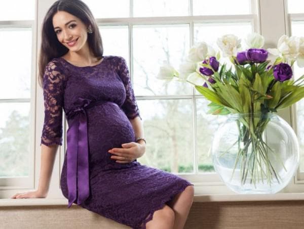 Коктейльное платье для беременной