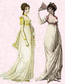 женский костюм 18 века