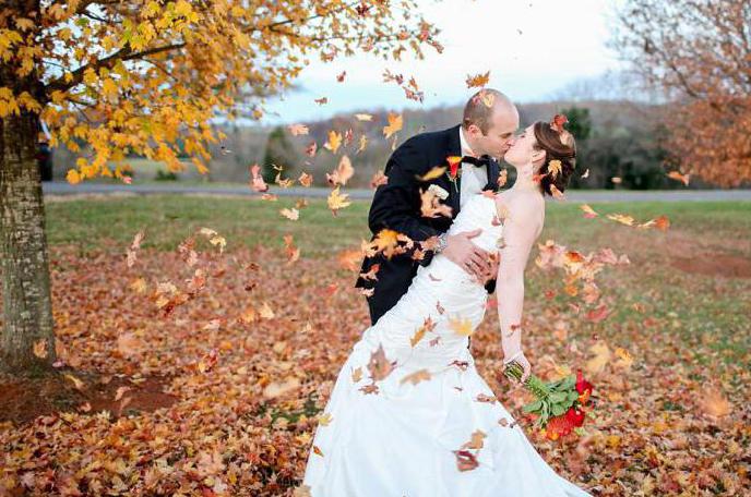 идеи для свадебной фотосессии поздней осенью