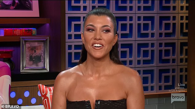 Bravo: Kourtney Kardashian  gave her thoughts on a possible engagement between former flame Scott Disick and his new love Sofia Richie during an appearance on Watch What Happens Live! on Monday.