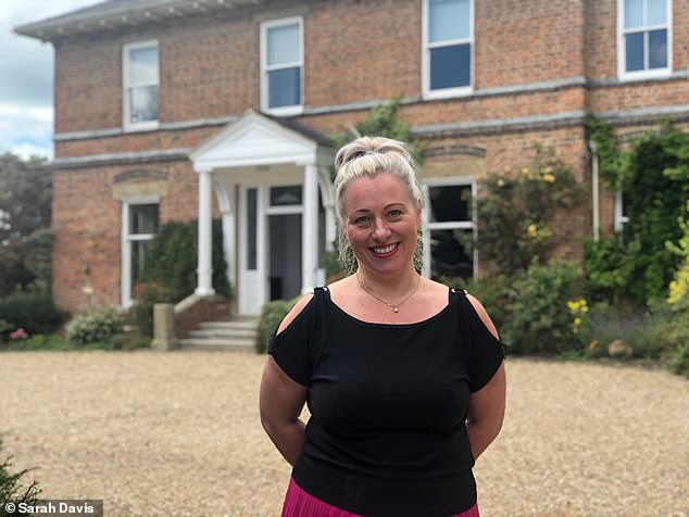 Sarah Davis, 44, a bride to be and director of wedding venue Shottle Hall in Belper, Derbyshire, has been hit with a double whammy after Boris Johnson
