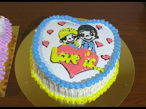 Торт сердце Торт ко Дню Влюблённых  heart Cake