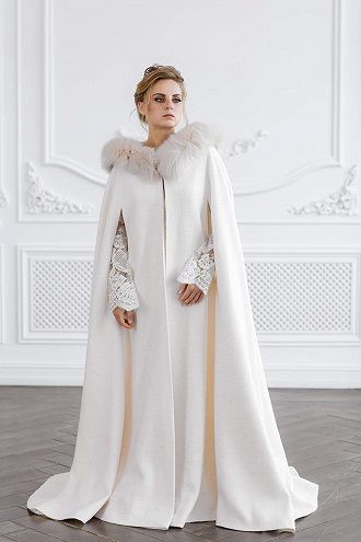 модное пальто невесты