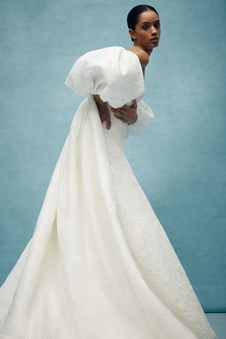 свадебное платье с рукавами