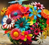 thumbs_raznocvetnii-svadebnii-buket-8 Разноцветная свадьба: яркий декор из микса любимых красок
