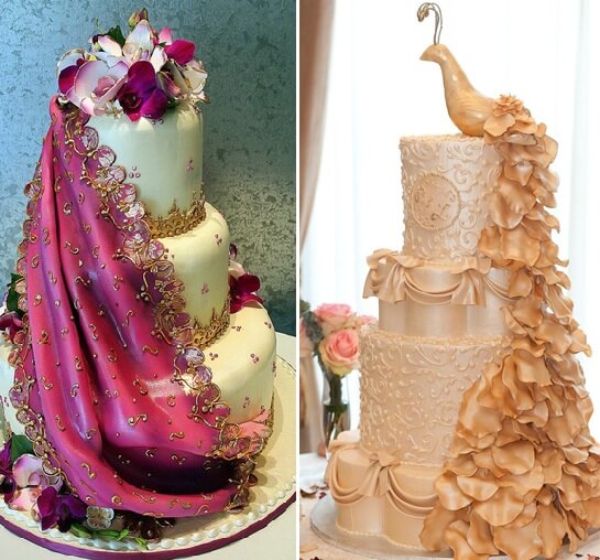Торт. Свадьба в восточном стиле