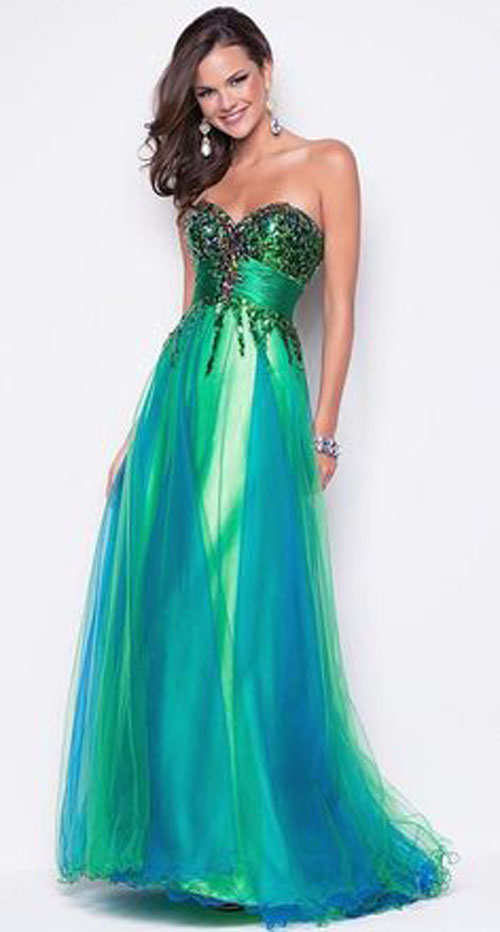 green-prom-dresses