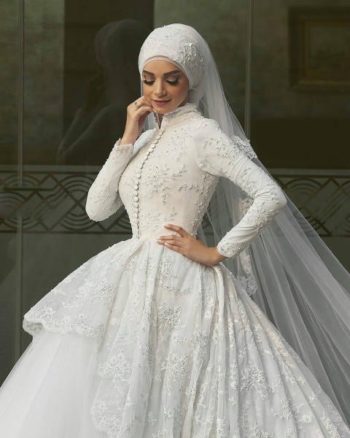 платье невесты для мусульманской свадьбы