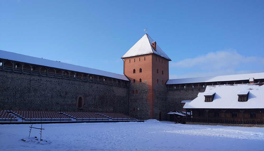 Восстановленный Средневековый замок