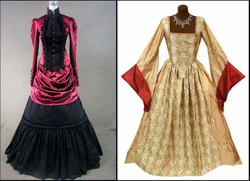Варианты современного оформления старых стилей одежды