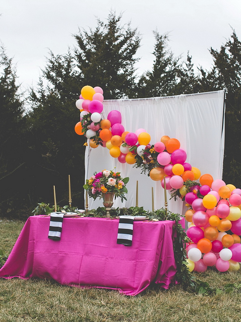 Как сделать фигуры из шаров на свадьбу