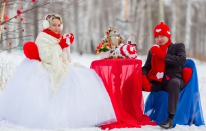 Угощения для свадьбы зимой