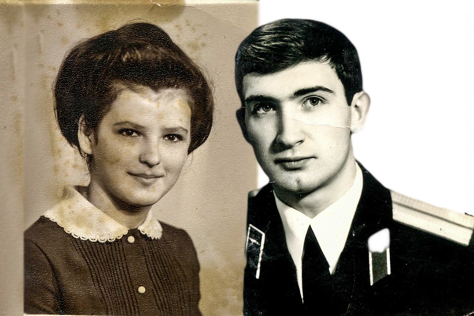 Татьяна и Виктор познакомились в поезде. Фото: из семейного архива. 