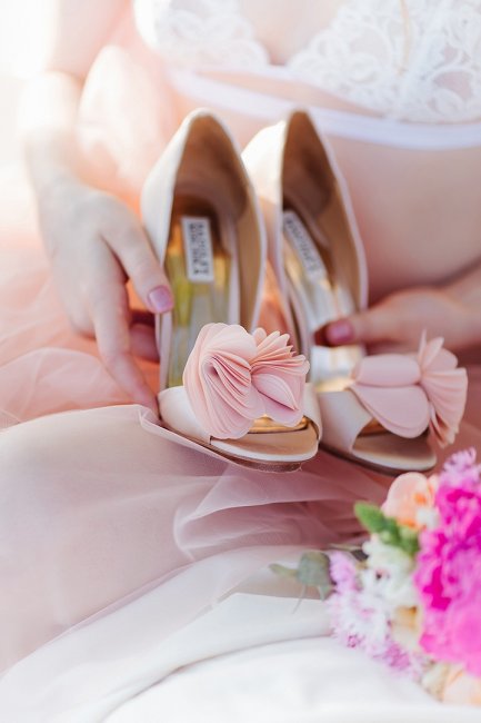 Туфли в розовом цвете